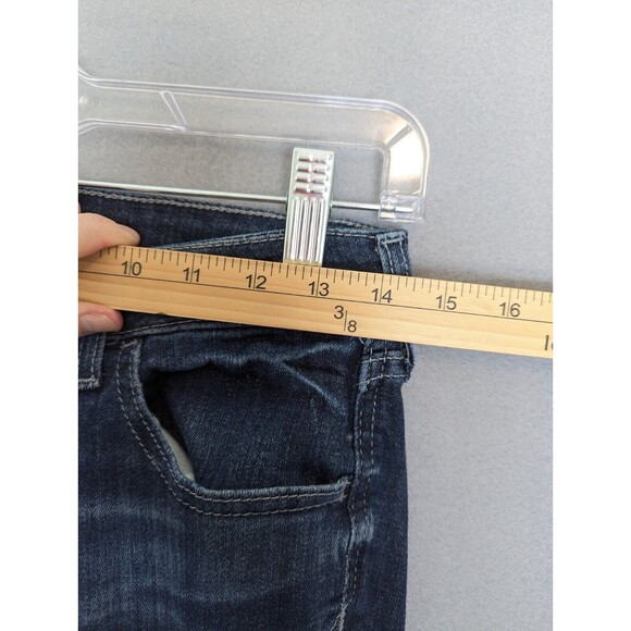 Ariat Flare Jeans Womens Size 28R Blue Chimayo High Rise Cowgirl Western Aztec - Picture 12 of 14